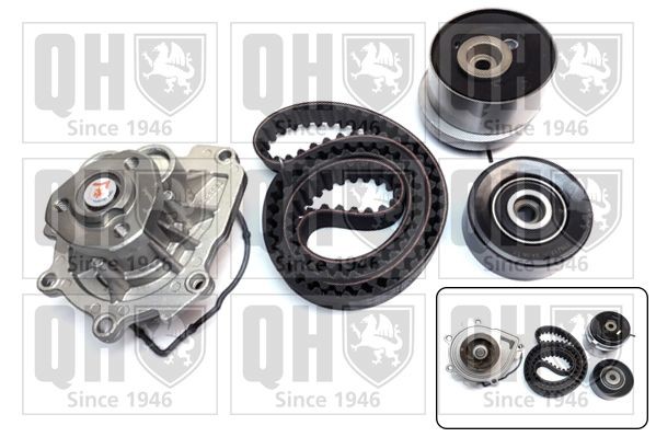 QUINTON HAZELL Timing belt kit with water pump Opel Insignia A Sports Tourer new QBPK7560