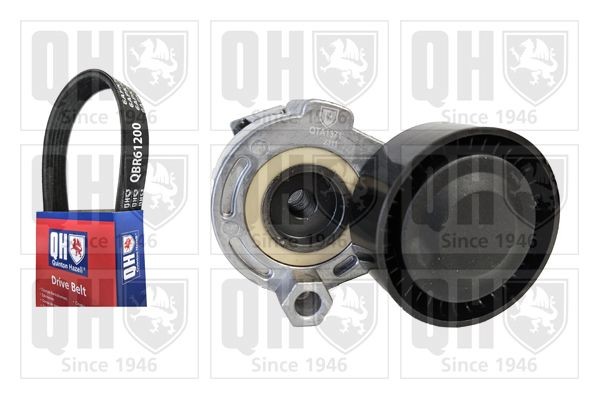 QBR61200 QUINTON HAZELL QDK89 Serpentine belt kit DACIA Duster Off-Road 1.5 dCi 109 hp Diesel 2014 price