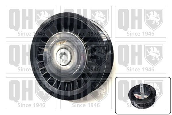 QUINTON HAZELL Deflection / Guide Pulley, v-ribbed belt QTA1536 Renault TWINGO 2022