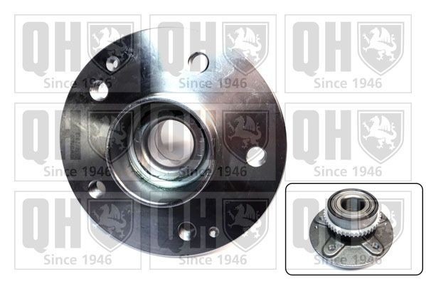 QUINTON HAZELL with ABS sensor ring, 148 mm Wheel hub bearing QWB1610 buy