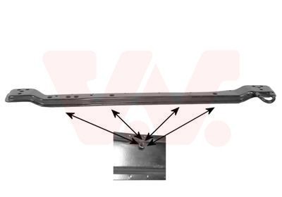 VAN WEZEL 1650681 Beam axle FIAT STRADA in original quality