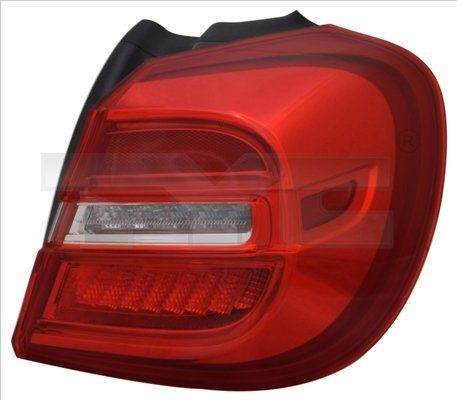 11-14203-00-9 TYC Tail lights MERCEDES-BENZ Right, Outer section, LED, with LED
