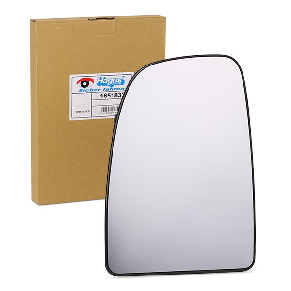 Peugeot Mirror Glass, outside mirror VAN WEZEL 1651833 at a good price