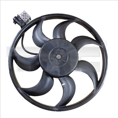 825-0028 TYC Cooling fan OPEL Ø: 390 mm, 280W, without radiator fan shroud, with load resistor