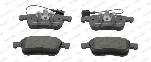 Opel COMBO Set of brake pads 12811163 FERODO FDB4951 online buy