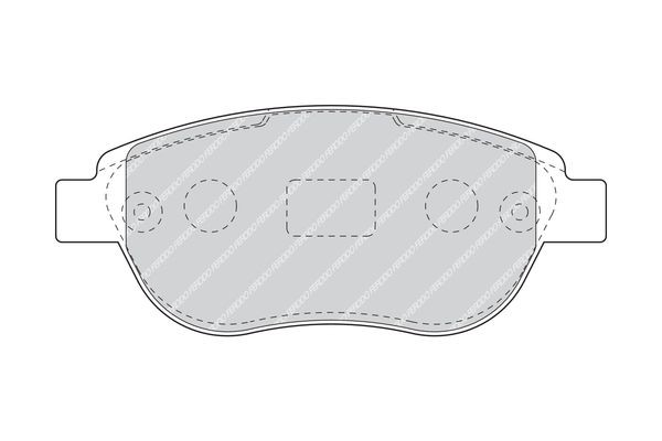 FERODO Brake pad set, disc brake 23600 buy online