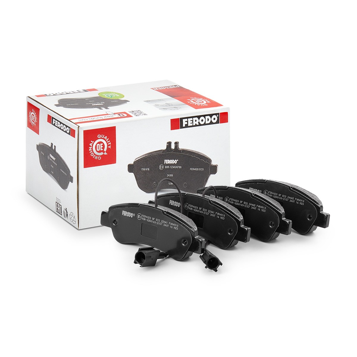 FERODO Brake pad set, disc brake 22041 buy online