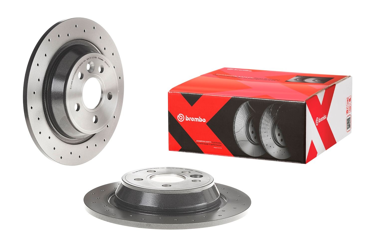 08.A540.1X Brake discs 08.A540.1X BREMBO 302x11mm, 5, solid, Perforated, Coated