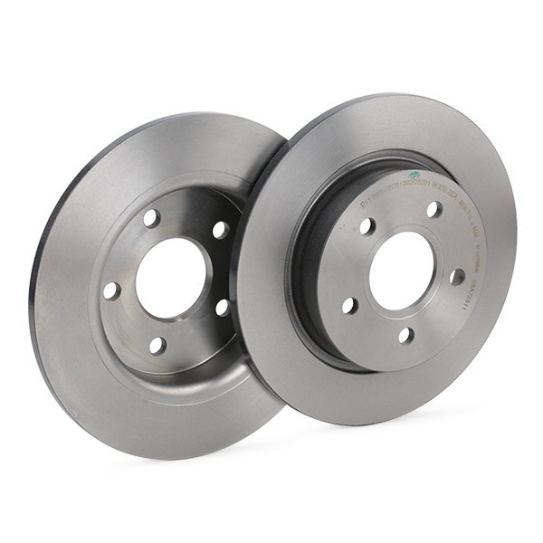 08A72511 Brake disc BREMBO 08.A725.11 review and test