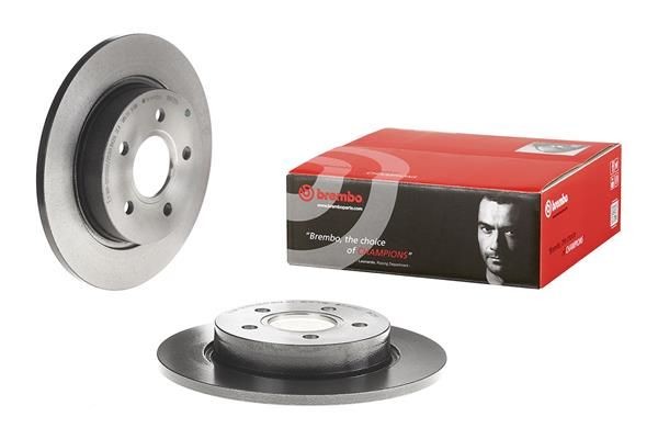 Brake disc 08.A725.11 from BREMBO