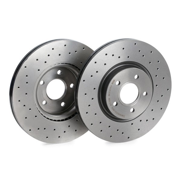 09A7281X Brake disc BREMBO 09.A728.1X review and test