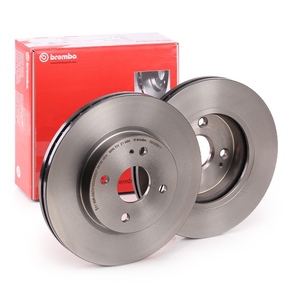 BREMBO Disques De Frein MAZDA 09.A968.11 DF7133251,DF7133251A Frein à Disque,Disque de frein