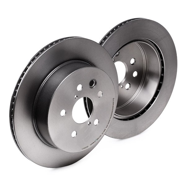 09C93011 Brake disc PRIME LINE - UV Coated BREMBO 09.C930.11 review and test