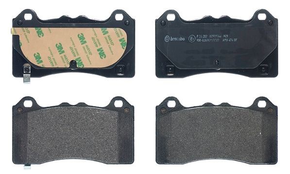 BREMBO Brake pad set, disc brake 22569 buy online