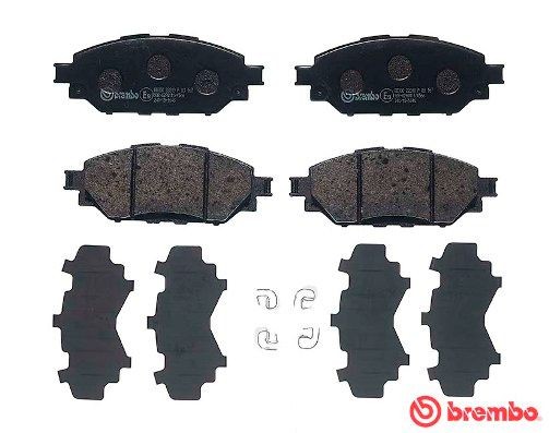 BREMBO Brake pad kit P 83 167 for TOYOTA HILUX, FORTUNER