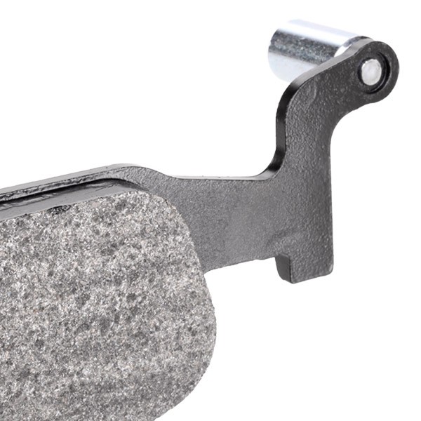 P85164 Set of brake pads D1897 9125 BREMBO prepared for wear indicator, with piston clip, with anti-squeak plate, without accessories, with counterweights