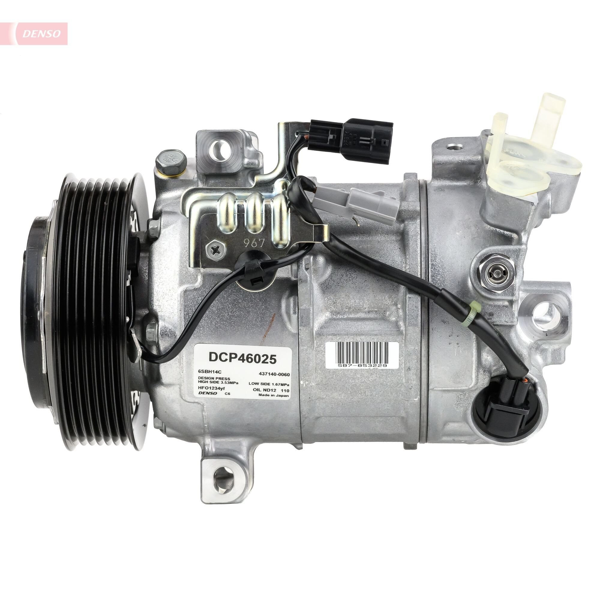 DENSO | Klimaanlage Kompressor DCP46025 für Nissan X-Trail T32