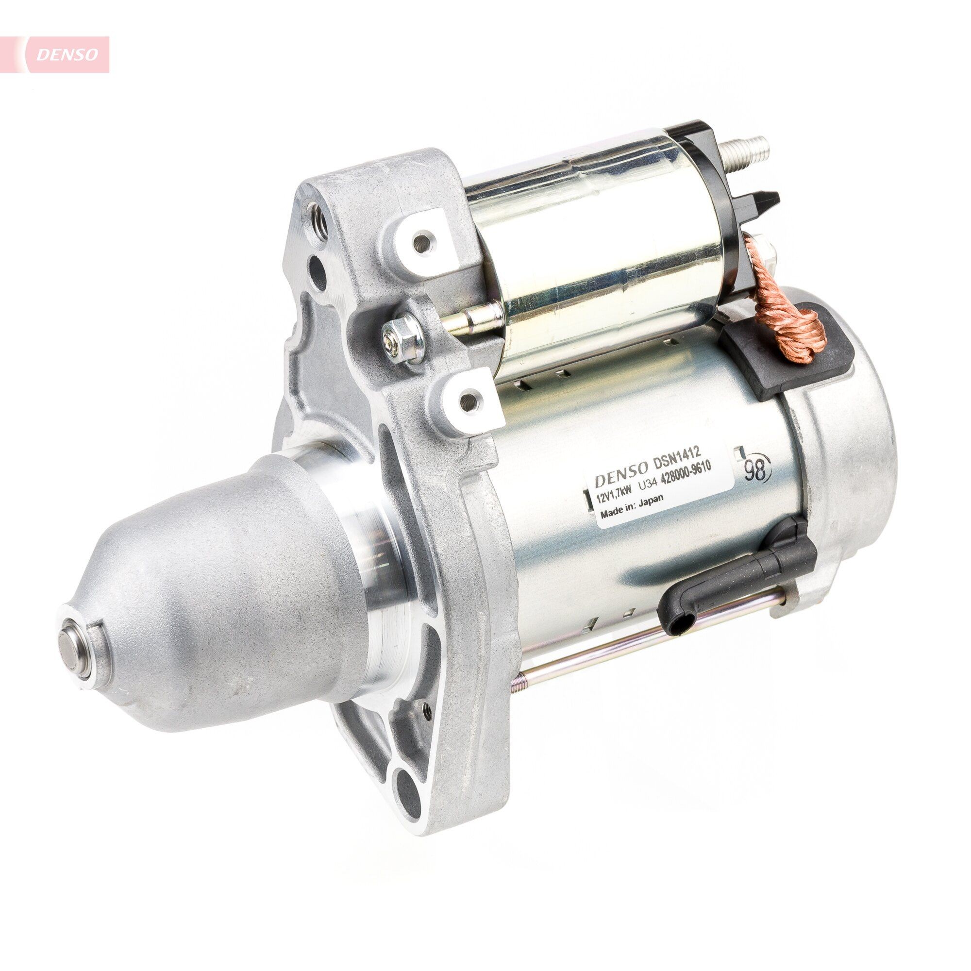 DSN1412 DENSO Starter motor 12V 1,7kW, Teeth Quant.: 11 ▷ AUTODOC price and  review