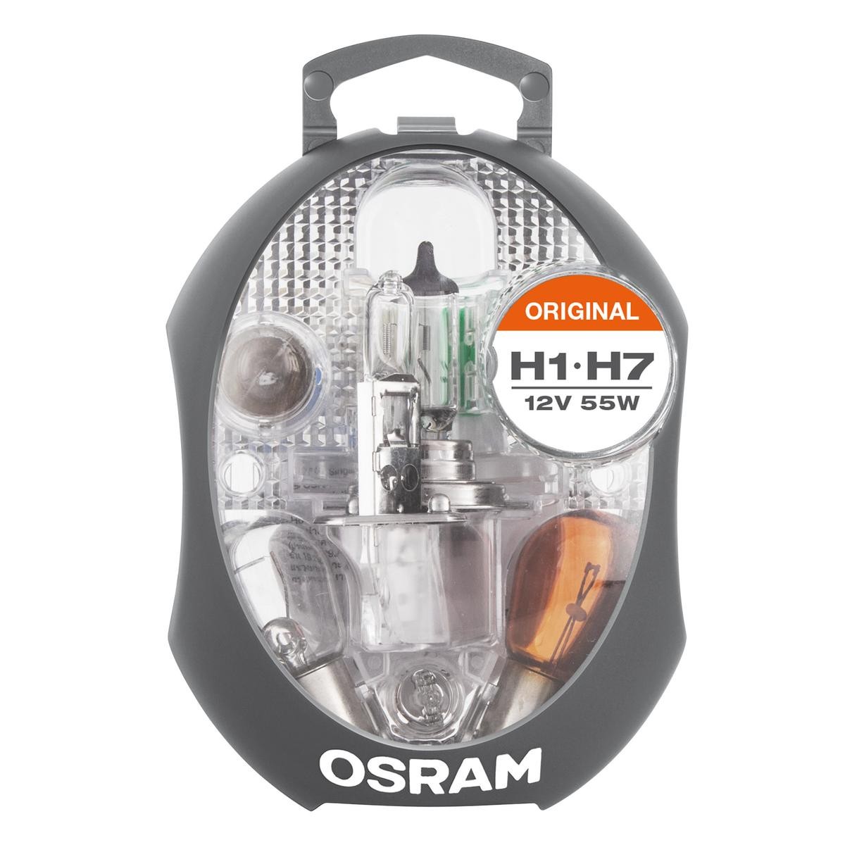 OSRAM Assortiment d'ampoules CLK H1/H7