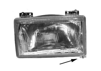 VAN WEZEL Right, H4, for right-hand traffic, P43t Left-hand/Right-hand Traffic: for right-hand traffic, Vehicle Equipment: for vehicles without headlight levelling Front lights 1745948 buy