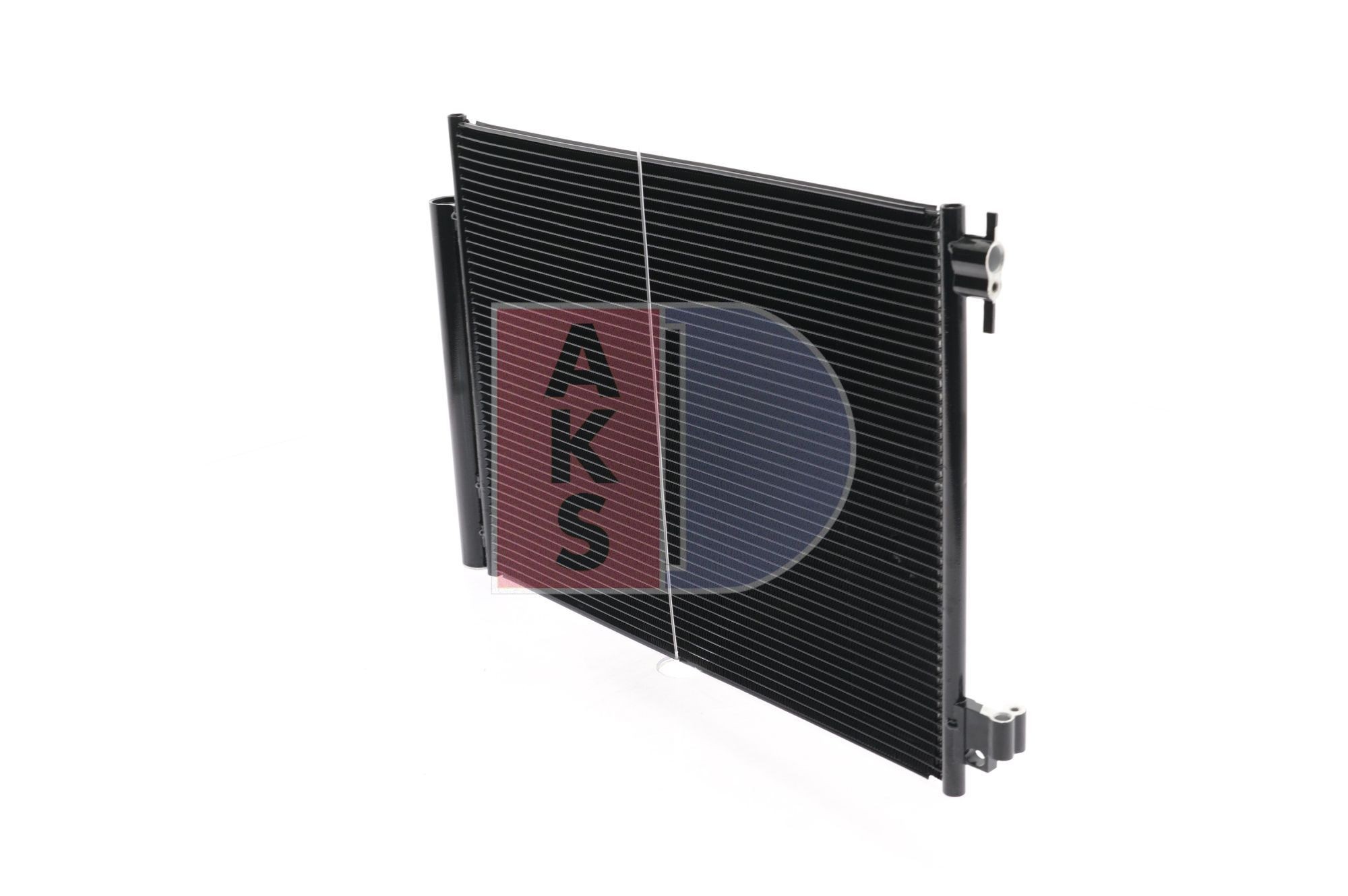 AKS DASIS 122046N Air condenser with dryer, 15,5mm, 10,1mm, 509mm
