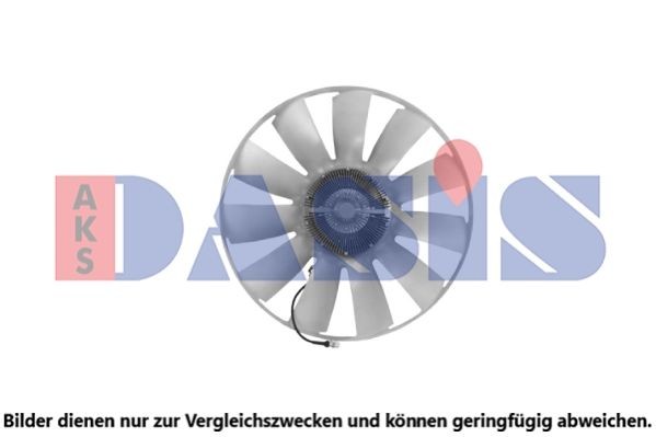 AKS DASIS 268067N Fan, radiator 51.06600.7040