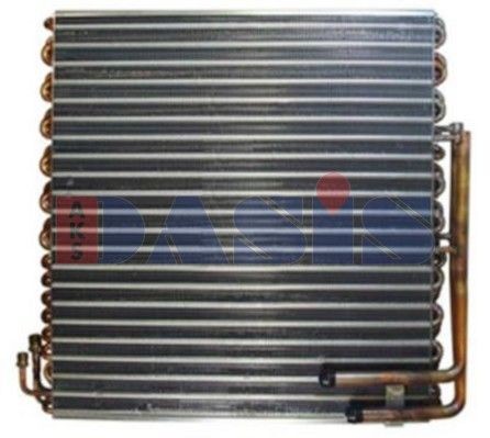 AKS DASIS 422071N Air conditioning condenser without dryer, Aluminium, 560mm