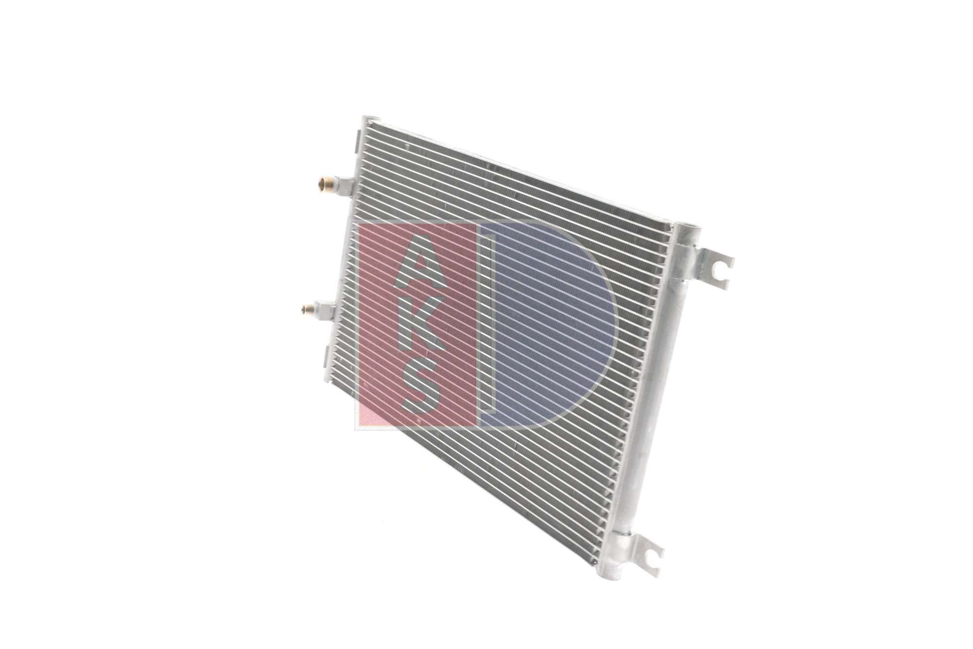 AKS DASIS 422074N Air condenser without dryer, Aluminium, 583mm