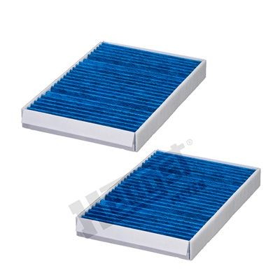 7509310000 HENGST FILTER with antibacterial action, 260 mm x 183 mm x 30 mm Width: 183mm, Height: 30mm, Length: 260mm Cabin filter E3939LB-2 buy