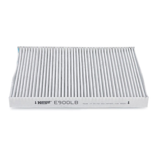 HENGST FILTER 7492310000 Air conditioner filter with antibacterial action, 280 mm x 207 mm x 25 mm