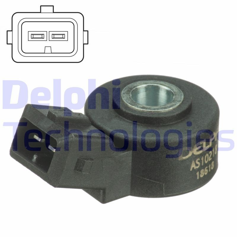 DELPHI AS10218 Knock sensor MERCEDES-BENZ CLA 2014 in original quality