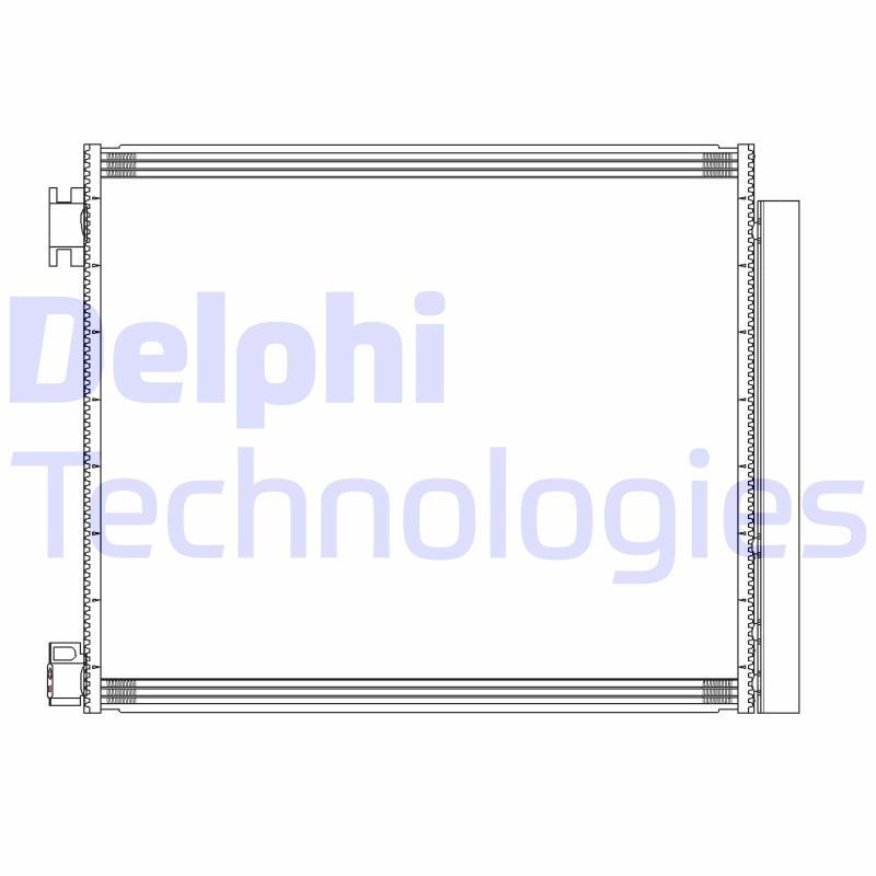 DELPHI CF20313 Air conditioning condenser 921100-0Q0A