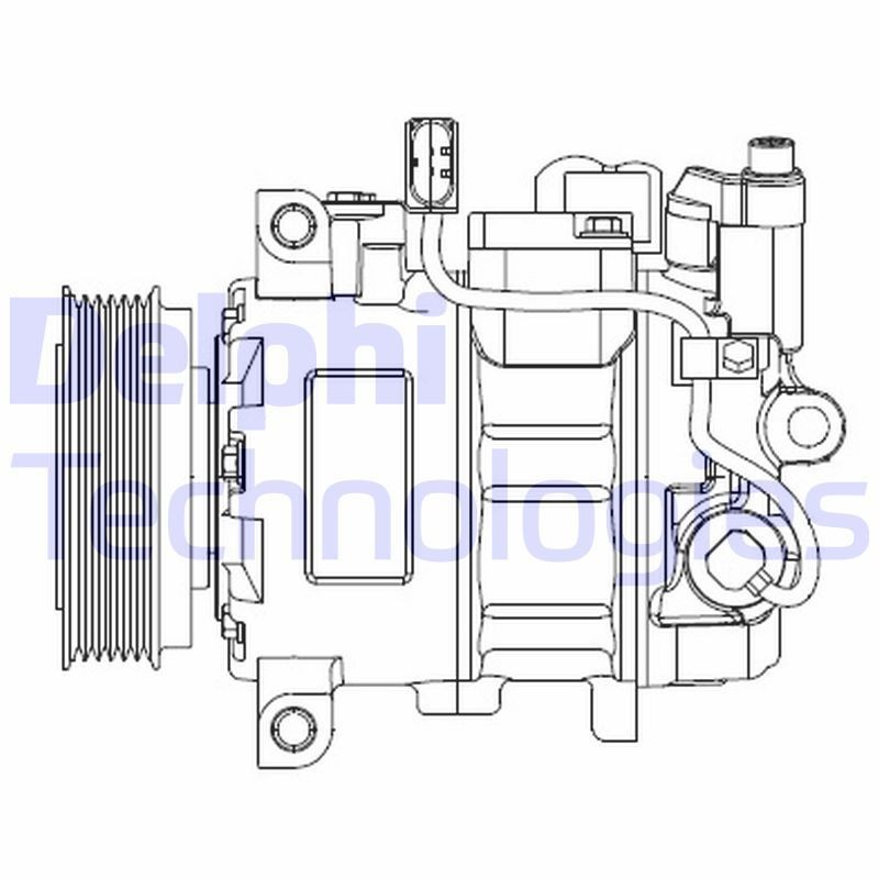 DELPHI CS20476 Air conditioning compressor 7E0 820 803 G