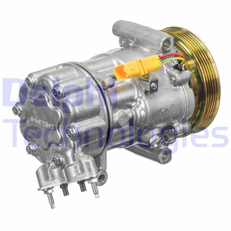 CS20538 Compressor, air conditioning CS20538 DELPHI 6V12, PAG 46, with PAG compressor oil