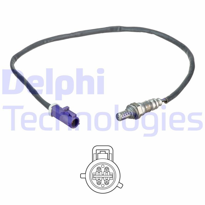 ES20508 DELPHI ES20508-12B1 Lambda sensor 1S6A 9G444 CA