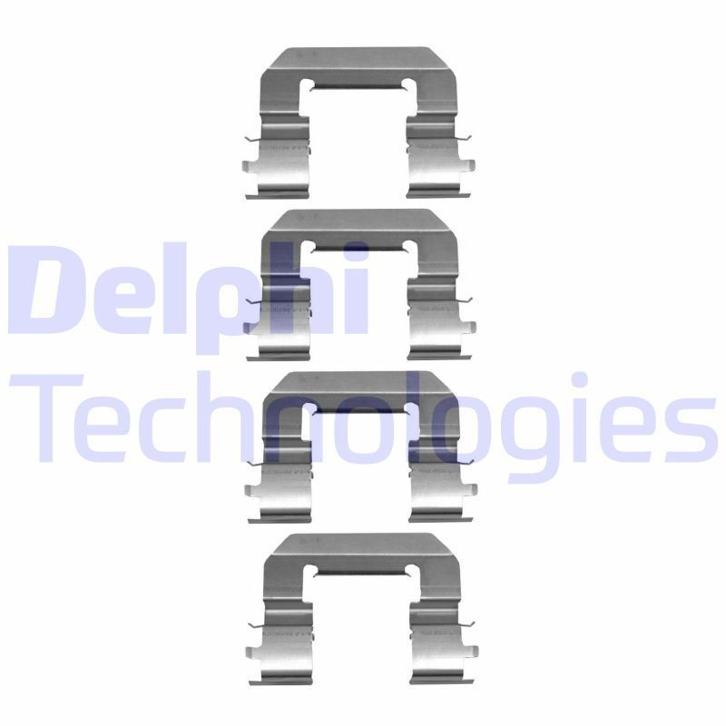 DELPHI Brake pad fitting kit LX0667 buy