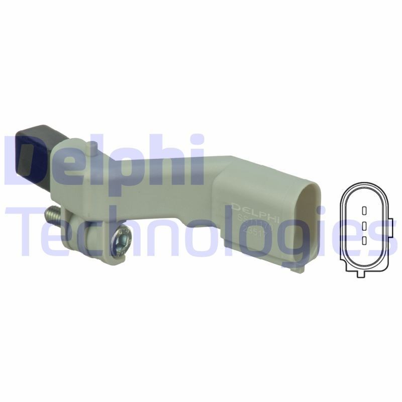 DELPHI SS11170 Crankshaft sensor 03C906433E