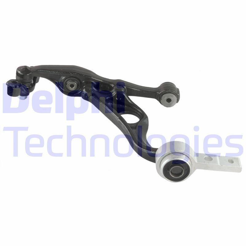 DELPHI TC3392 Suspension arm with ball joint, Trailing Arm, Cast Steel