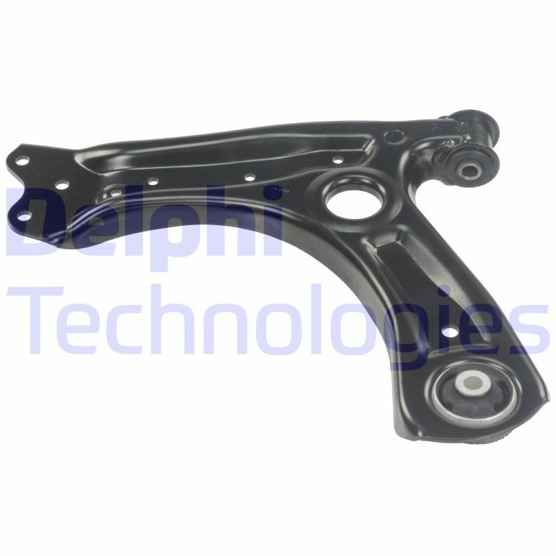 DELPHI TC3398 Suspension arm without ball joint, Trailing Arm, Sheet Steel