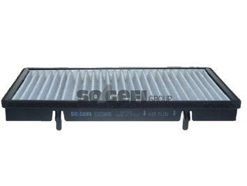 SIC5095 TECNOCAR Activated Carbon Filter, 348 mm x 191 mm x 44 mm Width: 191mm, Height: 44mm, Length: 348mm Cabin filter EC389 buy