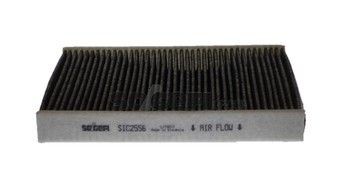 SIC2556 TECNOCAR Activated Carbon Filter, 238 mm x 153 mm x 32 mm Width: 153mm, Height: 32mm, Length: 238mm Cabin filter EC708 buy