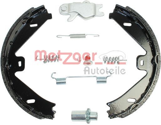 METZGER Emergency brake pads rear and front Mercedes W212 new 0152016