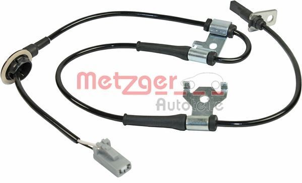 METZGER 0900827 ABS sensor Front Axle Left, 2-pin connector