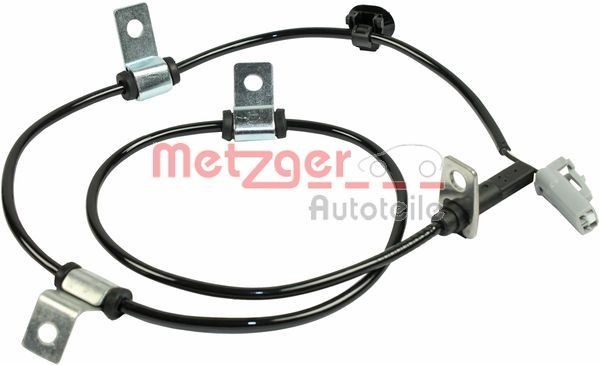 METZGER 0900829 ABS sensor Rear Axle Left, 2-pin connector