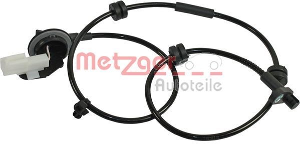 METZGER 0900831 ABS sensor Rear Axle, 895mm
