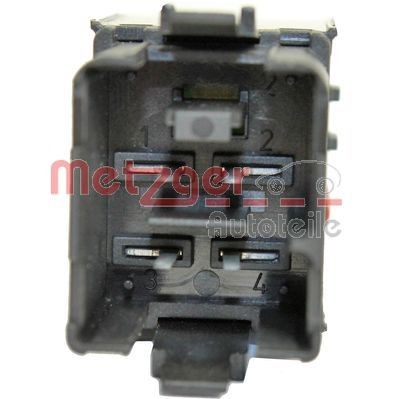 METZGER Hazard Light Switch 0916383 for VW PASSAT