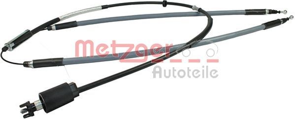 METZGER 11.5844 Hand brake cable OPEL experience and price