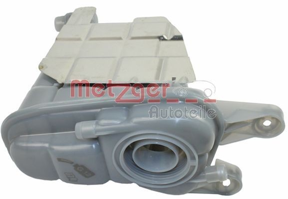 METZGER 2140154 Coolant expansion tank with coolant level sensor, without lid, with heat shield