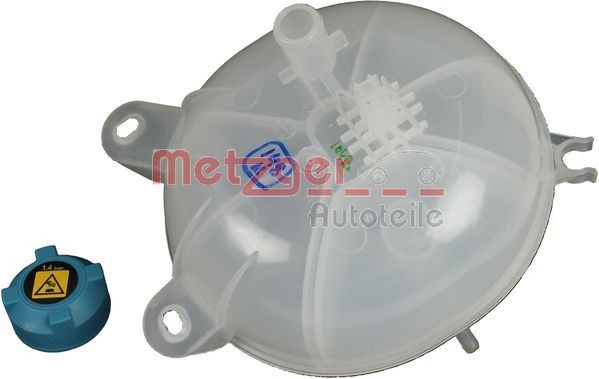 Fiat PANDA Coolant reservoir 12821363 METZGER 2140173 online buy