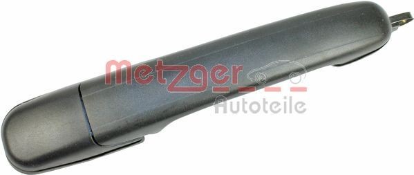 METZGER Right Rear, Left Rear, without lock barrel, without key, black Door Handle 2310532 buy